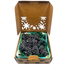 Load image into Gallery viewer, Birthday candles shaped like blackberries