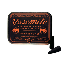Load image into Gallery viewer, Yosemite incense cones from the National Park Collection of Good + Well Supply Co.