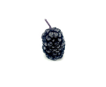 Load image into Gallery viewer, Single birthday candle shaped like a blackberry