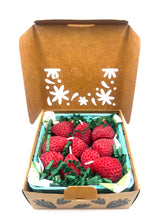 Load image into Gallery viewer, Box of strawberry-shaped birthday candles