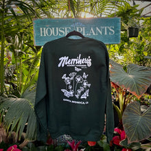 Load image into Gallery viewer, Forest green crewneck sweatshirt from Merrihew's Sunset Gardens
