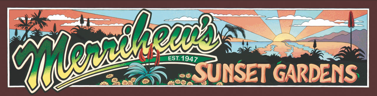 Merrihew's Sunset Gardens logo